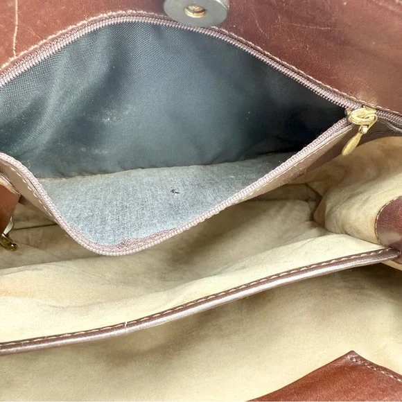 Brahmin Black and Brown Shoulder Bag - Picture 9 of 10